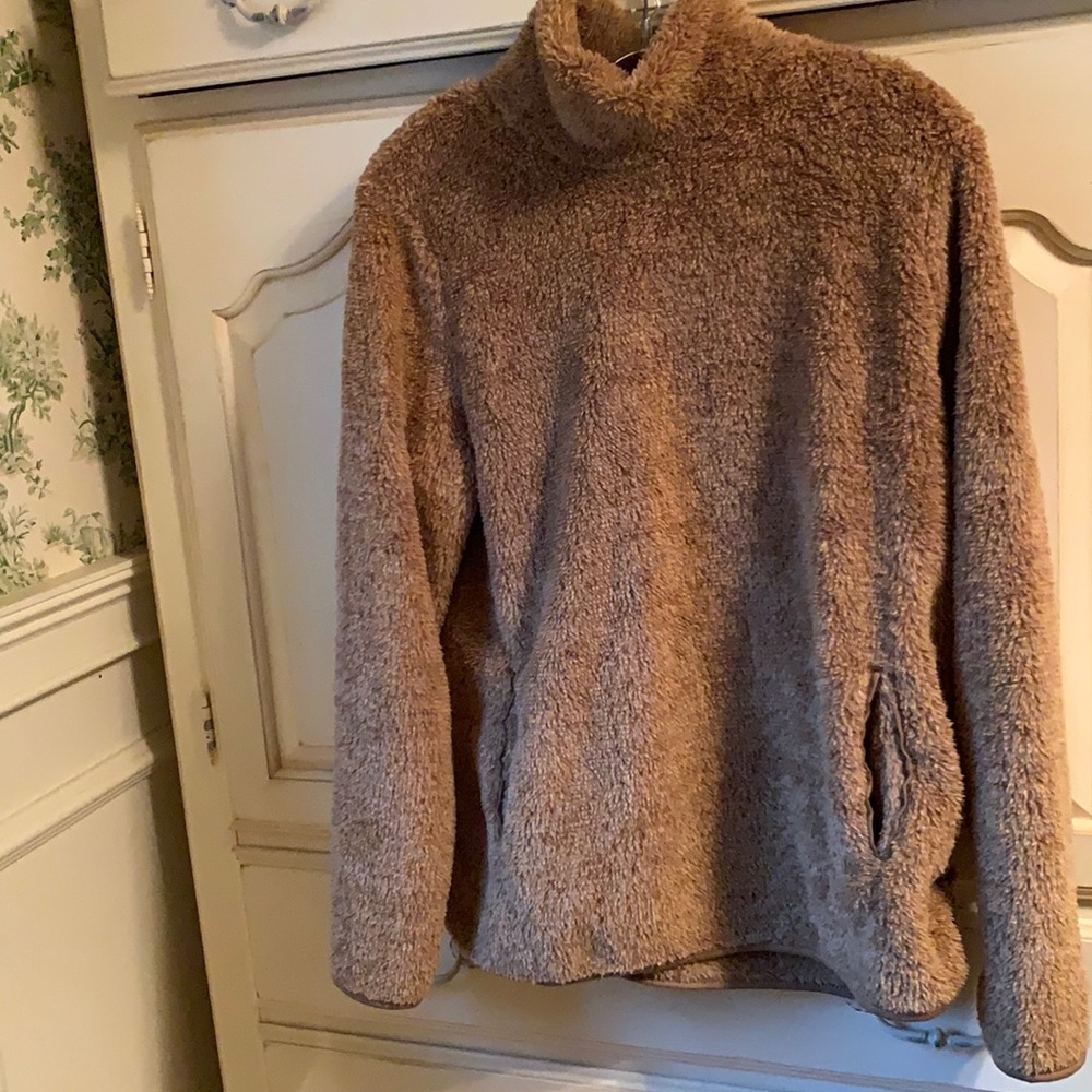 C+D+M fuzzy fleece top
